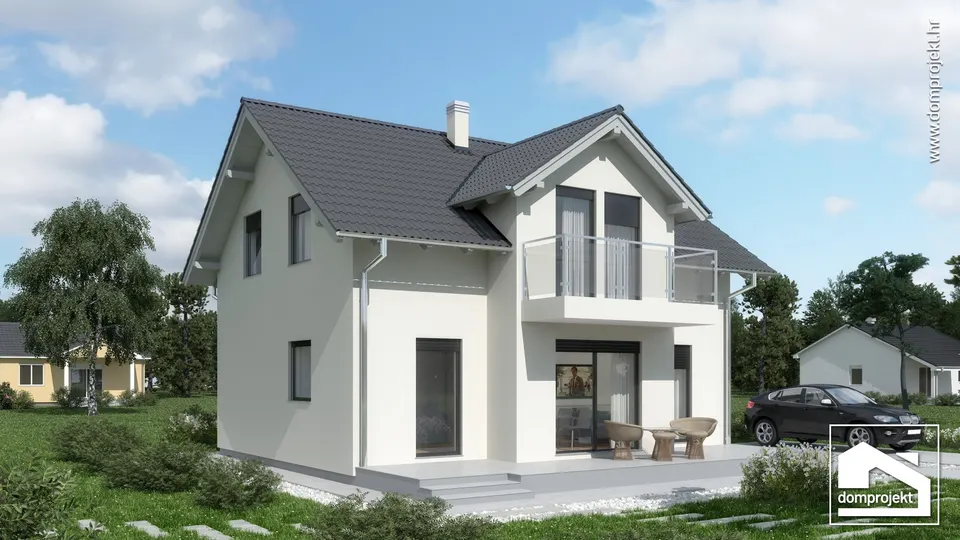 Montažna kuća Doris, 135 m², Domprojekt