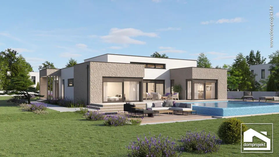 Montažna kuća Edita, 200 m², Domprojekt