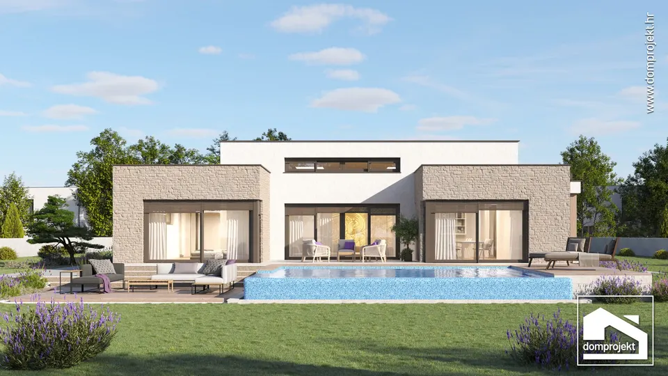 Montažna kuća Edita, 200 m², Domprojekt