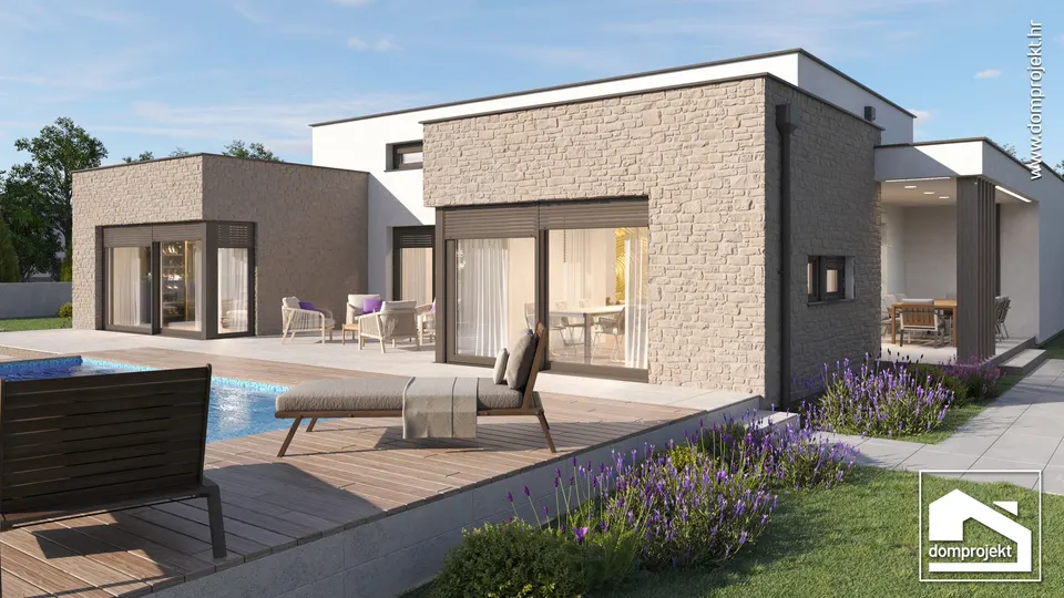 Montažna kuća Edita, 200 m², Domprojekt