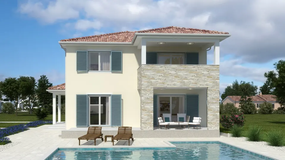Montažna kuća Edvina, 154 m², Domprojekt