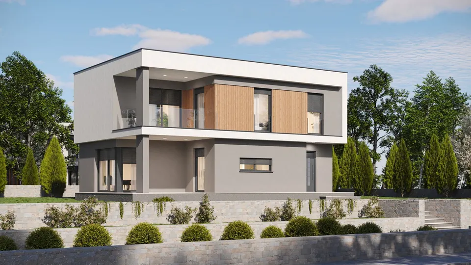 Montažna kuća Elena, 140 m², Domprojekt