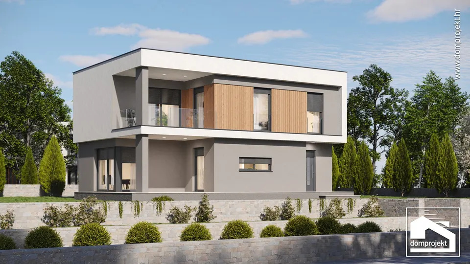 Montažna kuća Elena, 140 m², Domprojekt