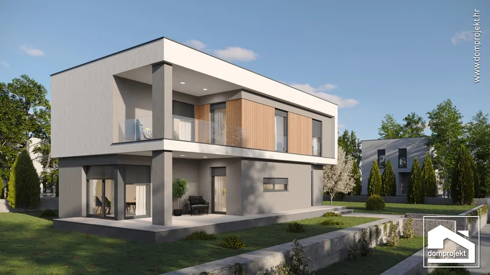 Montažna kuća Elena, 140 m², Domprojekt