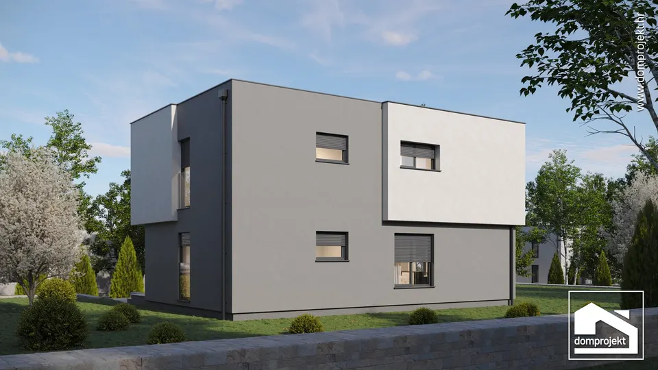Montažna kuća Elena, 140 m², Domprojekt