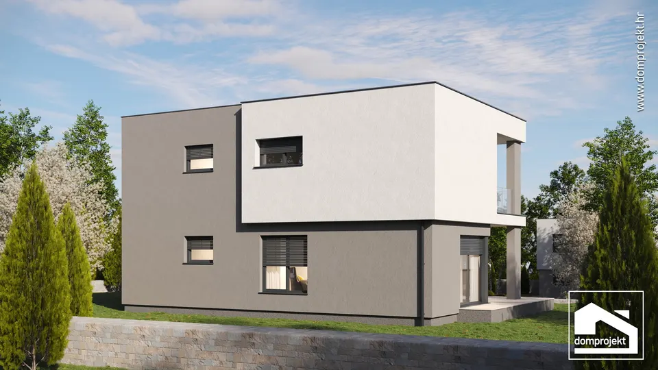 Montažna kuća Elena, 140 m², Domprojekt