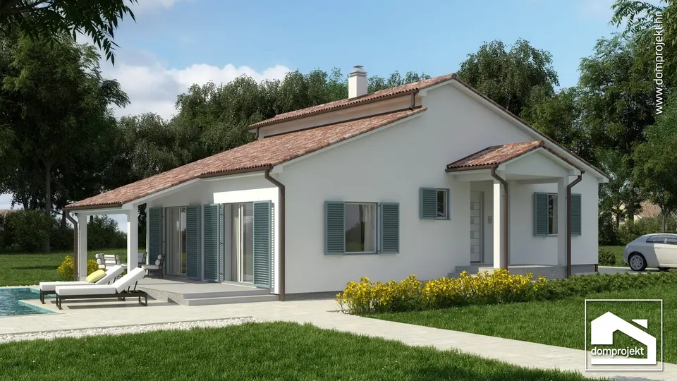Montažna kuća Elis, 105 m², Domprojekt