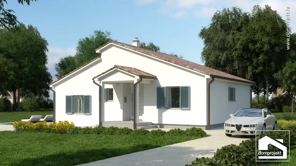 Montažna kuća Elis, 105 m², Domprojekt