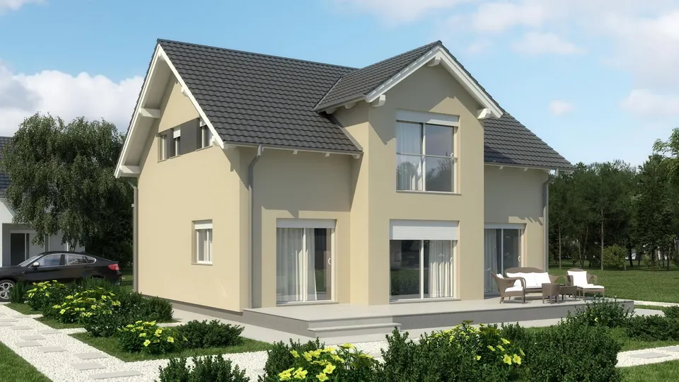 Montažna kuća Emanuela, 165 m², Domprojekt