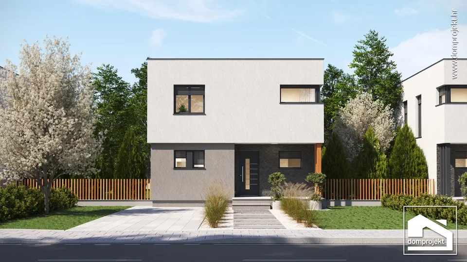 Montažna kuća Emily, 120 m², Domprojekt