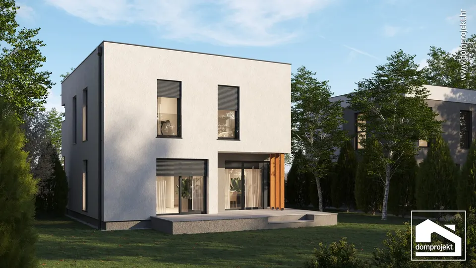 Montažna kuća Emily, 120 m², Domprojekt