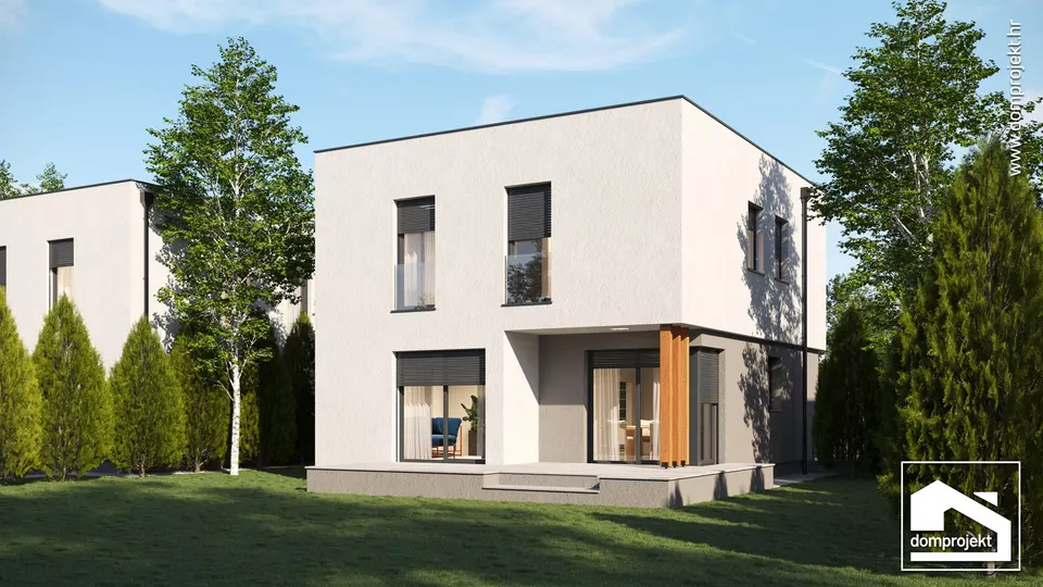 Montažna kuća Emily, 120 m², Domprojekt