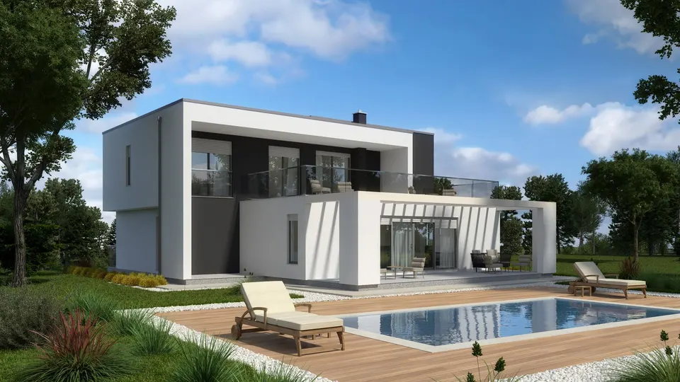 Montažna kuća Evelyn, 233 m², Domprojekt