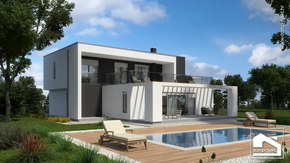 Montažna kuća Evelyn, 233 m², Domprojekt