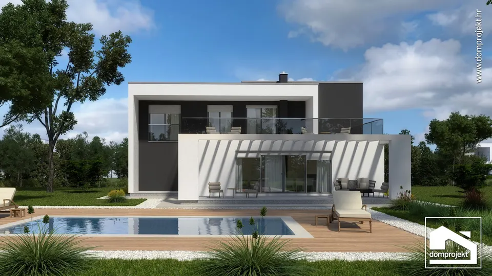 Montažna kuća Evelyn, 233 m², Domprojekt