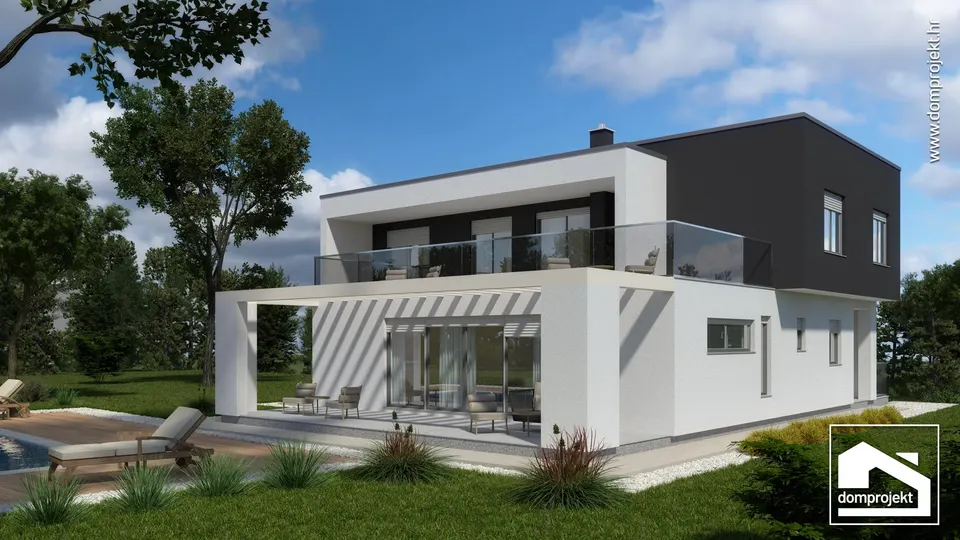 Montažna kuća Evelyn, 233 m², Domprojekt