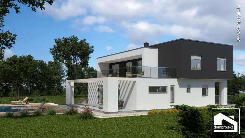 Montažna kuća Evelyn, 233 m², Domprojekt