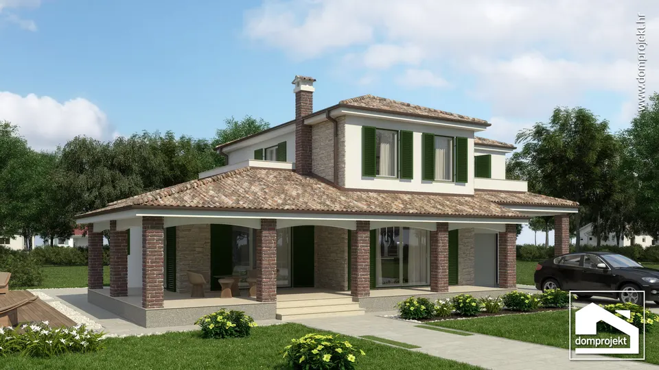 Montažna kuća Francesca, 212 m², Domprojekt