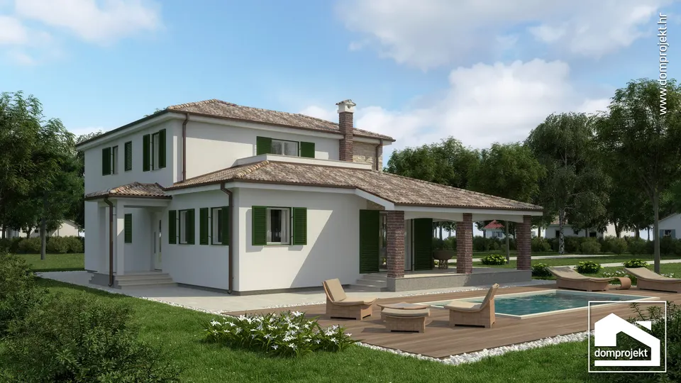 Montažna kuća Francesca, 212 m², Domprojekt