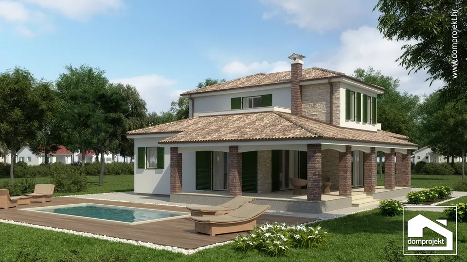 Montažna kuća Francesca, 212 m², Domprojekt