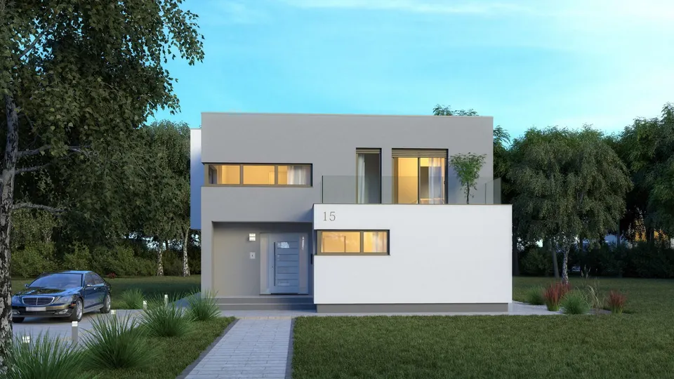 Montažna kuća Giulietta, 197 m², Domprojekt
