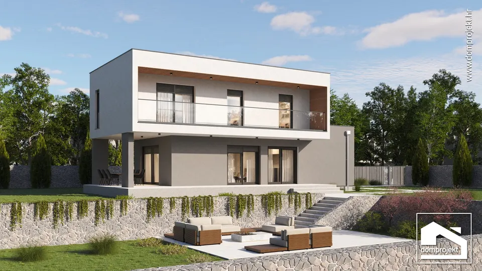 Montažna kuća Gloria, 148 m², Domprojekt