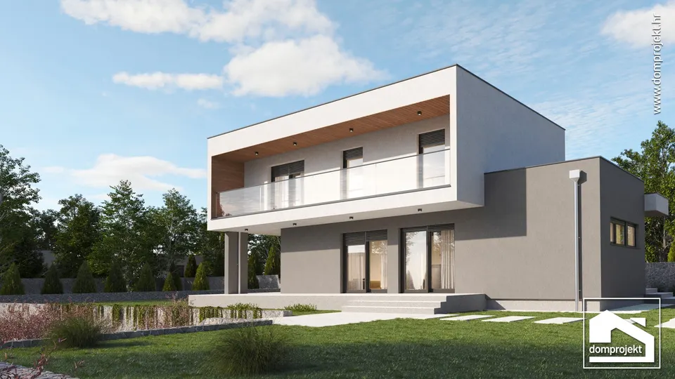 Montažna kuća Gloria, 148 m², Domprojekt
