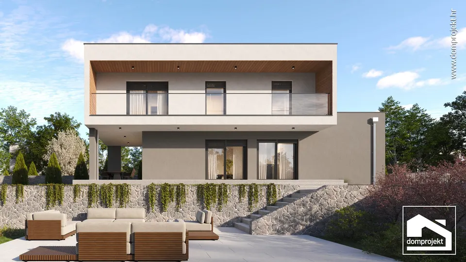 Montažna kuća Gloria, 148 m², Domprojekt