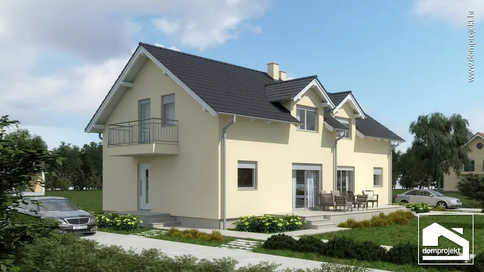 Montažna kuća Ida, 234 m², Domprojekt