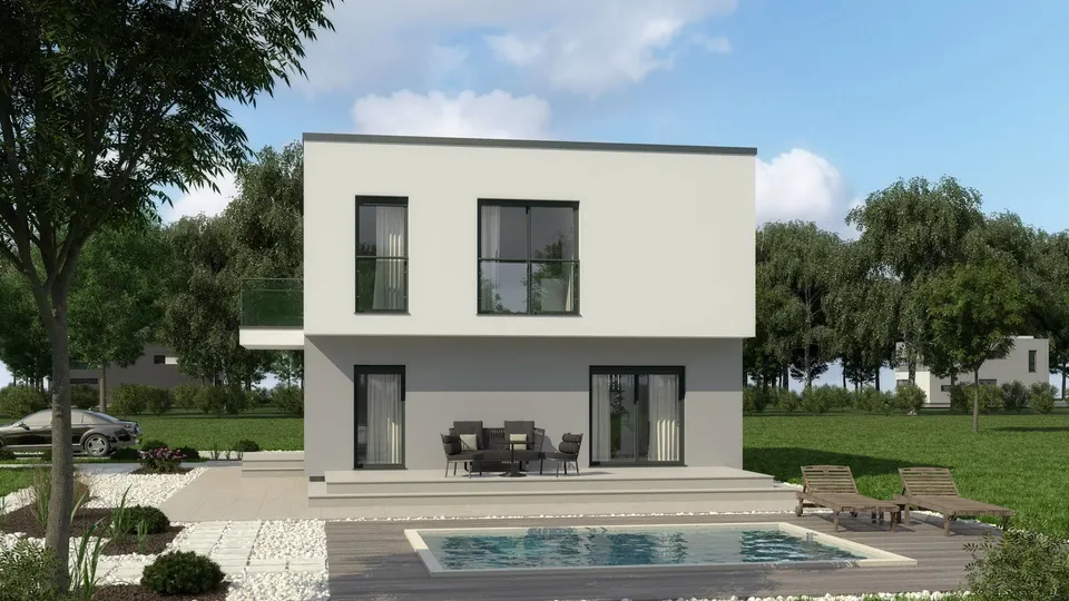 Montažna kuća Ines, 122 m², Domprojekt