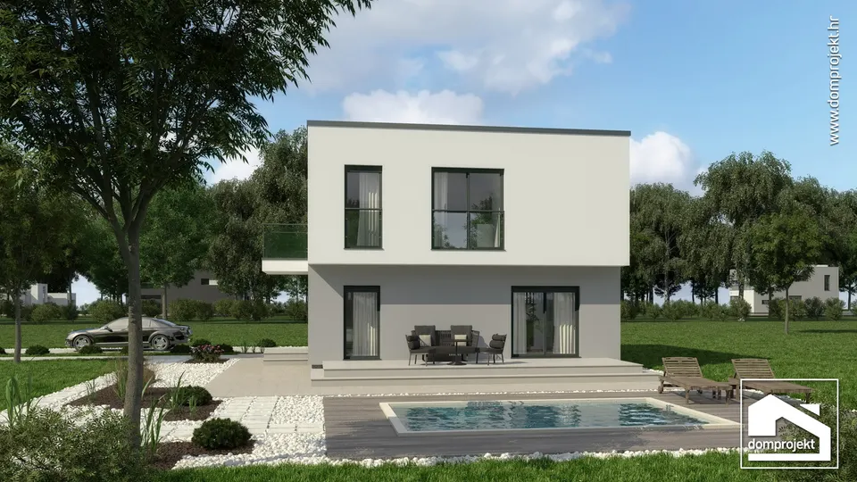 Montažna kuća Ines, 122 m², Domprojekt