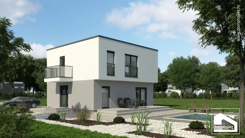Montažna kuća Ines, 122 m², Domprojekt