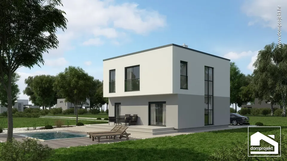 Montažna kuća Ines, 122 m², Domprojekt