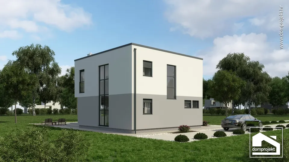 Montažna kuća Ines, 122 m², Domprojekt