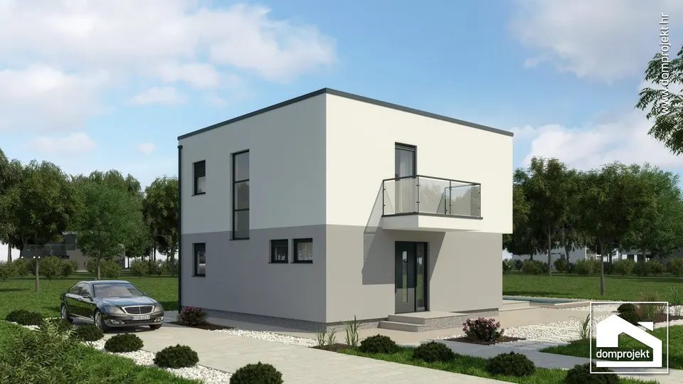 Montažna kuća Ines, 122 m², Domprojekt