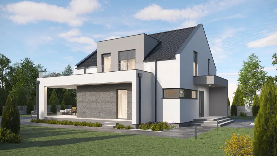 Montažna kuća Irena, 177 m², Domprojekt