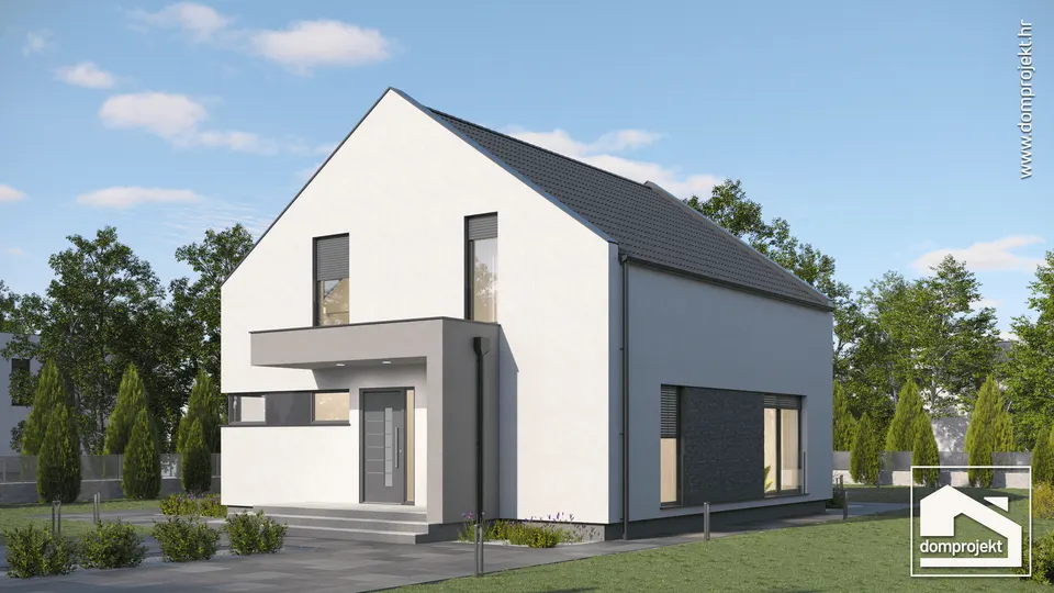 Montažna kuća Irena, 177 m², Domprojekt