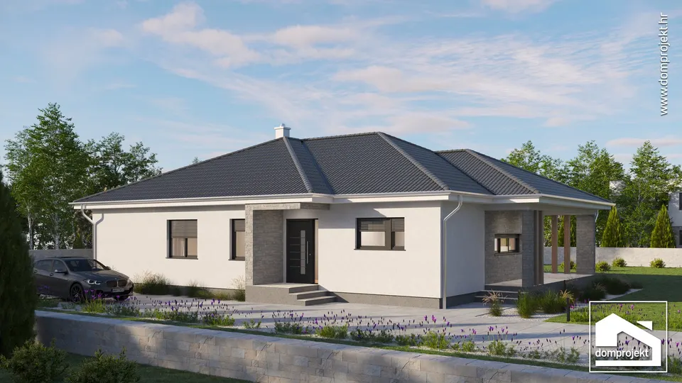 Montažna kuća Ivy, 141 m², Domprojekt