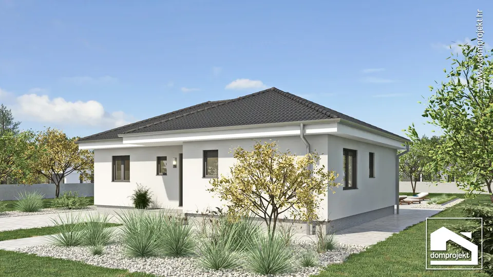 Montažna kuća Karmela, 107 m², Domprojekt