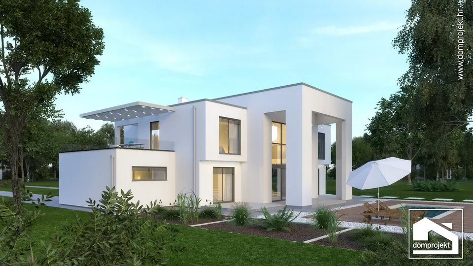 Montažna kuća Karolina, 291 m², Domprojekt