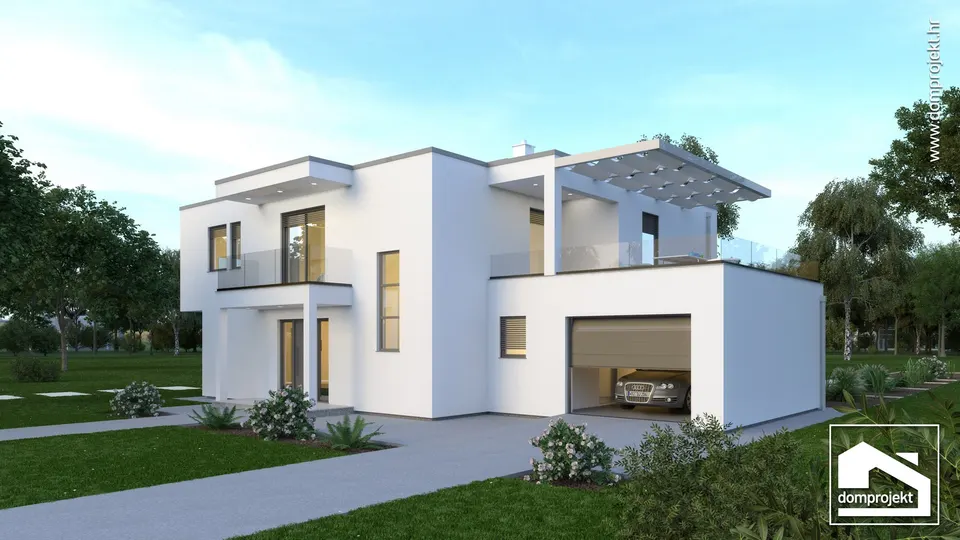 Montažna kuća Karolina, 291 m², Domprojekt