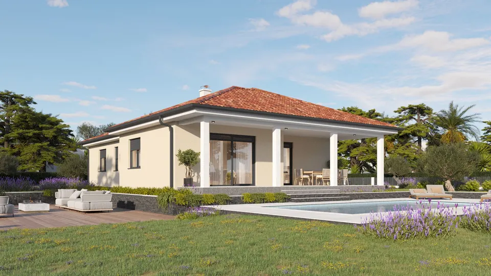 Montažna kuća Kelly, 126 m², Domprojekt