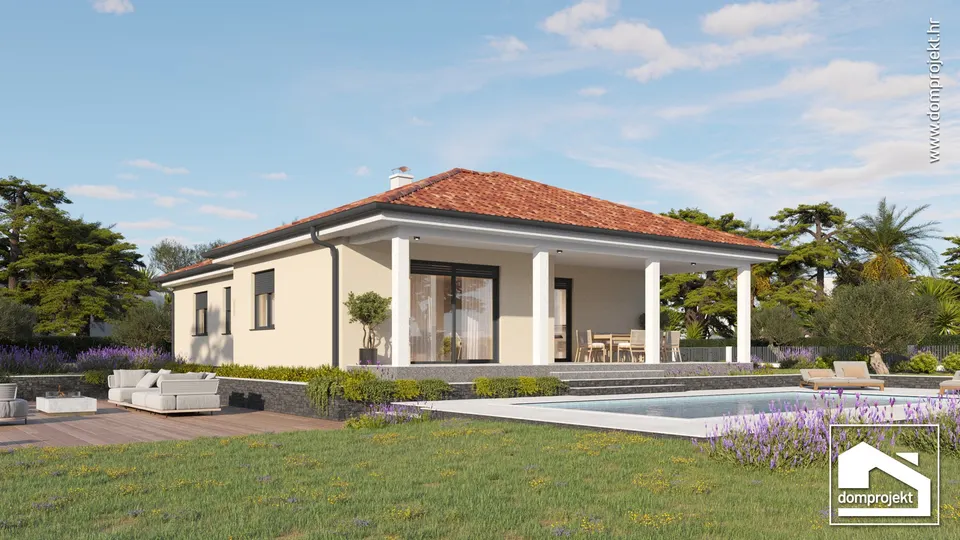 Montažna kuća Kelly, 126 m², Domprojekt