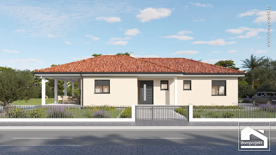 Montažna kuća Kelly, 126 m², Domprojekt