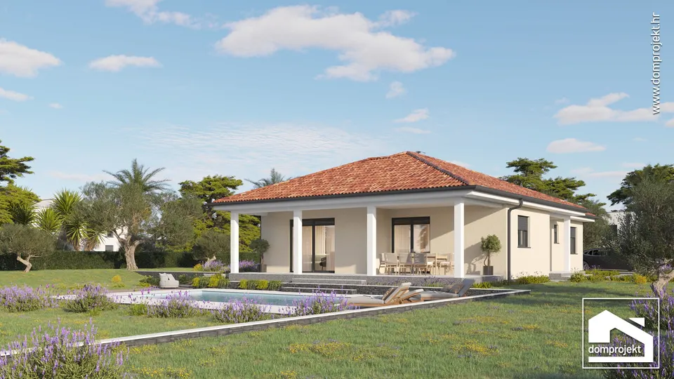 Montažna kuća Kelly, 126 m², Domprojekt