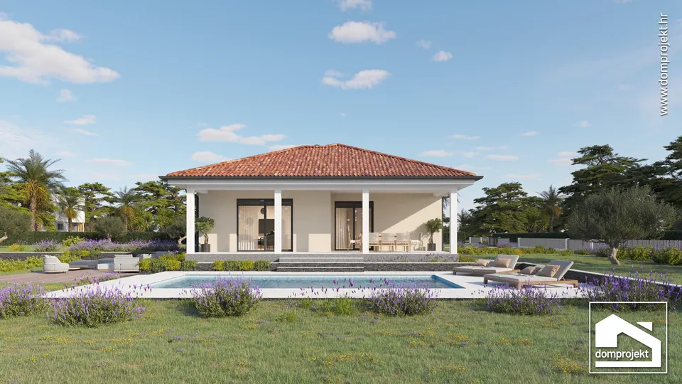 Montažna kuća Kelly, 126 m², Domprojekt