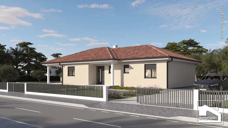 Montažna kuća Kelly, 126 m², Domprojekt