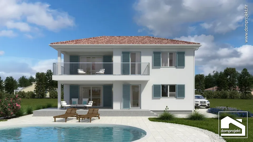 Montažna kuća Klara, 166 m², Domprojekt
