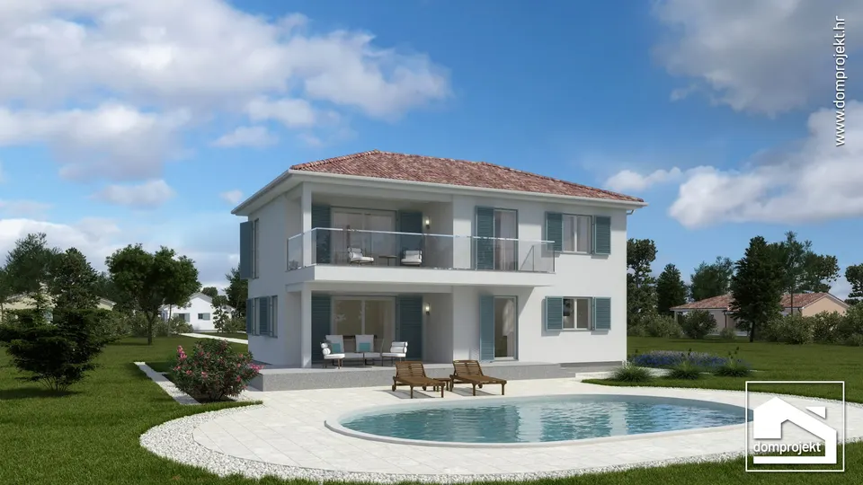 Montažna kuća Klara, 166 m², Domprojekt