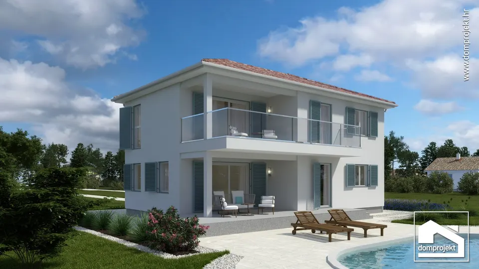 Montažna kuća Klara, 166 m², Domprojekt